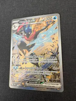 Pokemon - Greninja ex 132 Sv: Scarlet & Violet Promo Cards Holo - LP/NM - Image 3