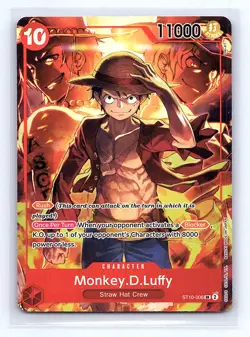 Monkey.D.Luffy (Treasure Booster Set) One Piece Promotion Cards #ST10-006 **hl - Image 1