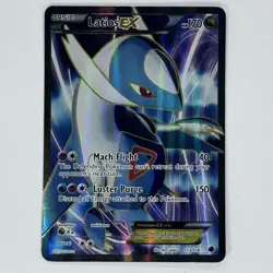 Pokemon Latios EX Full Art Holo Rare Card Plasma Freeze 113/116 - Image 1