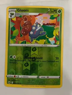 Gloom 002/159 - Crown Zenith Reverse Pokemon Holo Foil Nice! - Image 1