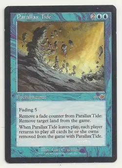 MTG NEMESIS: 1x LP/MP Parallax Tide Magic the Gathering Return All Cards to Play - Image 1
