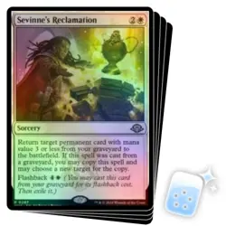 FOIL SEVINNE'S RECLAMATION X4 Modern Horizons 3 Magic MTG MINT CARD - Image 1