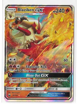 Blaziken GX 28/168 Celestial Storm Sun & Moon S&M Pokemon TCG Card NM - Image 1