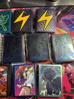 Pokemon Lot Of 19 Trading Card Sleeves From Elite Trainer Boxes And More - Image 4