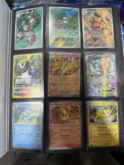 Pokemon Card Collection - 396 Premium Cards with Prismatic Evolutions Binder - Image 1