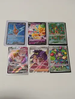 Pokemon Mew/Rotom Full Arts/Alakazam Promo/VMAX/Illustration Rare Holo Cards - Image 1