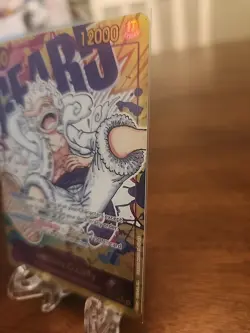 Monkey.D.Luffy OP05-119 Alt Art Secret Rare Card - Image 3
