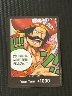 DON!! Card [GOL.D.ROGER] OP-13 Carrying on His Will Alt art Foil One Piece TCG - Image 1
