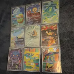 Pokemon SV Japanese IR 9 Card Lot Art Rare Holo Psyduck Togekiss Snom - Image 1