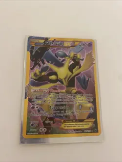Pokemon Alakazam TCG EX XY Fates Collide Holo Card 125/124 Full Art Secret Rare - Image 1
