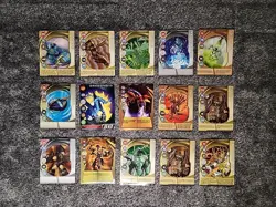 Bakugan Battle Brawlers Card Lot Of 106 In Binder 56 Magnetic & 50 Regular Cards - Image 2
