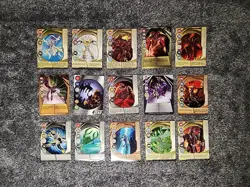Bakugan Battle Brawlers Card Lot Of 106 In Binder 56 Magnetic & 50 Regular Cards - Image 3