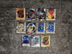 Bakugan Battle Brawlers Card Lot Of 106 In Binder 56 Magnetic & 50 Regular Cards - Image 5