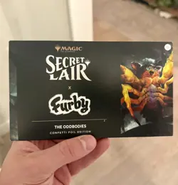 MTG Secret Lair: Furby The Oddbodies (Confetti FOIL) Magic The Gathering, New - Image 1