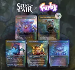MTG Secret Lair: Furby The Oddbodies (Confetti FOIL) Magic The Gathering, New - Image 2