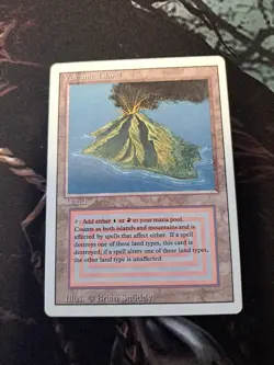 MTG: Volcanic Island (MP): Revised Edition - Image 1
