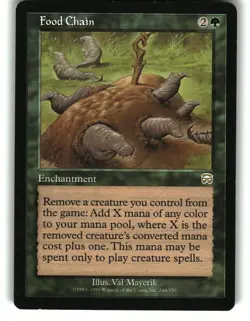 Magic the Gathering - Mercadian Masques Food Chain 246 Rare 1999 - Image 1