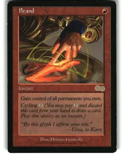 Magic The Gathering - Urza's Saga Brand 176 Rare 1998 - Image 1