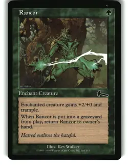 Magic The Gathering - Urza's Legacy Rancor 110 Common 1999 - Image 1