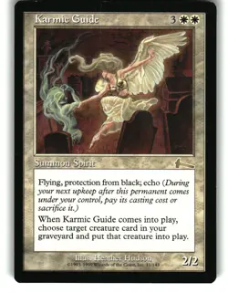 Magic The Gathering - Urza's Legacy Karmic Guide 11 Rare 1999 - Image 1