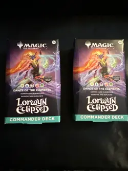 Magic The Gathering Lorwyn Eclipsed Commander Deck Dance of the Elements - Image 1