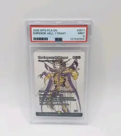The Emperor, Hell Tyrant [PSA 9] Magic The Gathering Final Fantasy (MTG FF TCG) - Image 1