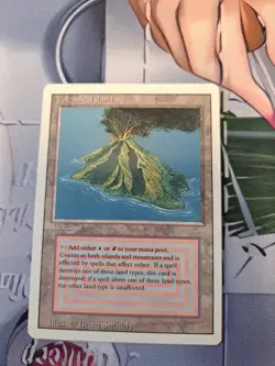 MTG: Volcanic Island (LP): Revised Edition - Image 1
