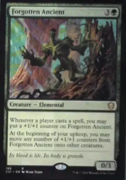 Forgotten Ancient - Commander 2021: #189, Magic: The Gathering Lp R234 - Image 1