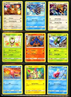 Pokemon SUN & MOON Set Series Collection Cards Huge Lot REVERSE HOLO Foil RARE + - Image 5