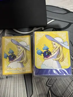 Pokemon Center Mega Brave Lillie Sleeves and Deck Box Japanese Exclusive - Image 1