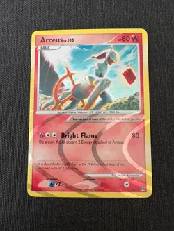 Pokemon TCG - Arceus (Fire) AR3 Arceus Holo - LP - Image 1