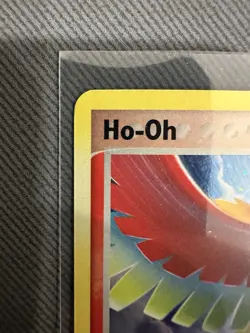 Pokemon TCG Ho-Oh Card Pop Series 5 Holo 1/17 Rare Card Near Mint - Image 4