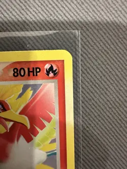 Pokemon TCG Ho-Oh Card Pop Series 5 Holo 1/17 Rare Card Near Mint - Image 5