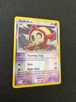 Pokemon TCG - Duskull (Shiny) SH2 Stormfront Reverse Holo - LP - Image 2