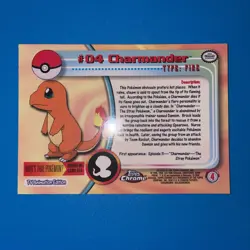 Topps Chrome Pokemon Series 1 Charmander, Charmeleon, & Charizard - Image 5