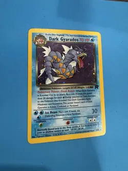 Pokemon - Dark Gyarados (8/82) [Team Rocket Unlimited] - Holo Rare - LP - Image 2
