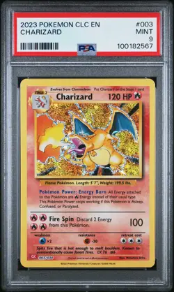 2023 POKEMON CHARIZARD & HO-OH EX DECK #003 CHARIZARD PSA 9 - Image 1