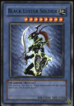 Yu-Gi-Oh! - Black Luster Soldier 2009 DPYG-EN017 Rare 1st Edition - Image 1