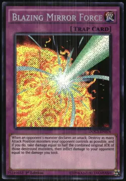 Yu-Gi-Oh! - Dimension of Chaos Blazing Mirror Force 2015 DOCS-EN076 1st Edition - Image 1