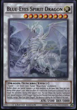 Yu-Gi-Oh! - 2016 Mega-Tins Blue-Eyes Spirit Dragon 2016 CT13-EN009 Limited - Image 1