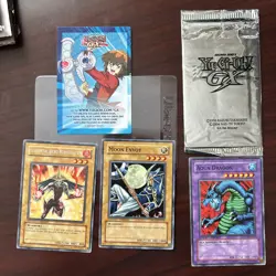Yu-Gi-Oh 1996/2004 Shonen Jumps. Just Opened. Aqua. Moon Envoy ,Elemental Hero - Image 1