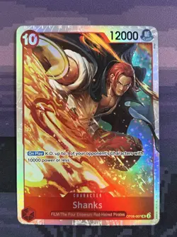 Shanks (Reprint) OP06-007 One Piece Premium Booster -The Best- Vol. 2 Foil NM - Image 1