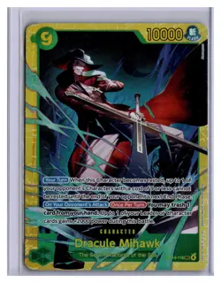 Dracule Mihawk | OP14-119 | One Piece | The Azure Sea’s Seven | Foil | SEC NM - Image 1