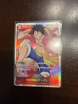 Monkey.D.Luffy OP01-024 - One Piece TCG - SR Near-Mint Super Rare English - Image 1