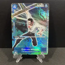One Piece: Premium Booster PRB01 ST03-005 Dracule Mihawk (Full / Alt Art) - Image 1