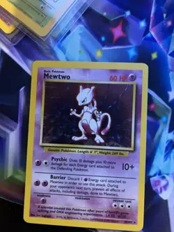 Pokemon Mewtwo Huge Binder Lot of over 100 VINTAGE Cards! Vintage Holo's WOTC - Image 1