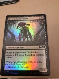 MTG: Deathbloom Thallid - Core 2021 - Magic Card - Image 1