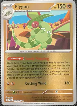 Flygon 053/094 Me02: Phantasmal Flames Reverse Holo - Pokemon Card - Image 1