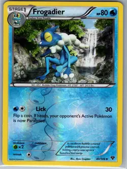 Frogadier 40/146 Reverse Holo XY Base Set - Pokemon Card - NM - Image 1