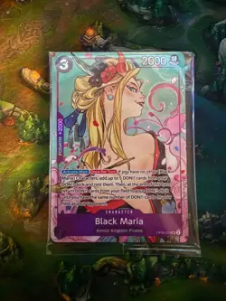 Black Maria (Illustration Box Vol.2) - One Piece Promotion Cards (OP-PR) Sealed - Image 1